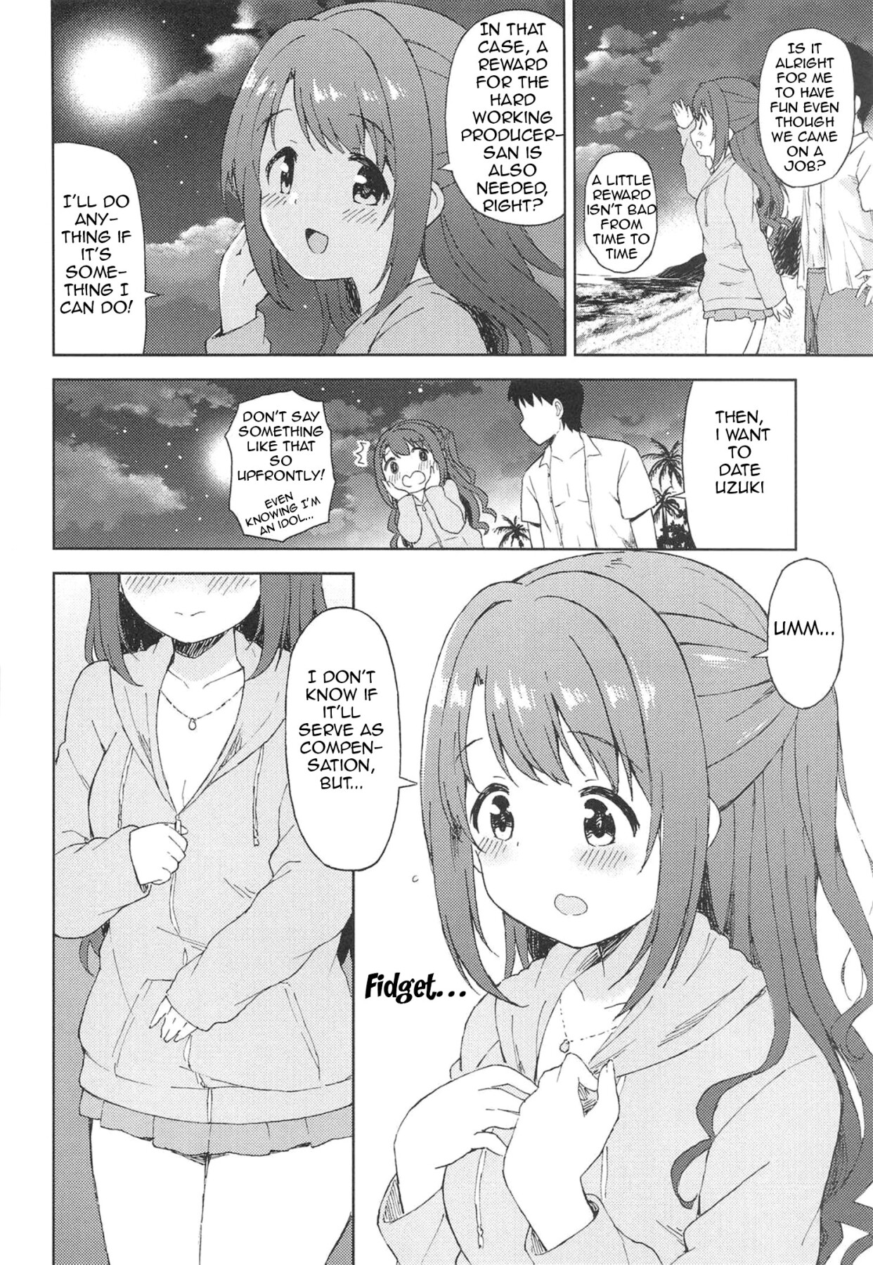 Hentai Manga Comic-Night Sex Beach with Uzuki-Read-4